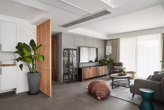 127平的簡約風三房，親戚吐槽裝得太簡單，我就喜歡這種調調