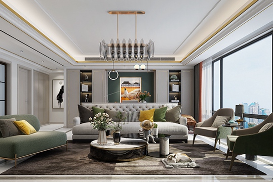 致敬17周年|莫蘭迪色系現(xiàn)代輕奢風(fēng) 高級霧霾藍(lán)超有范!