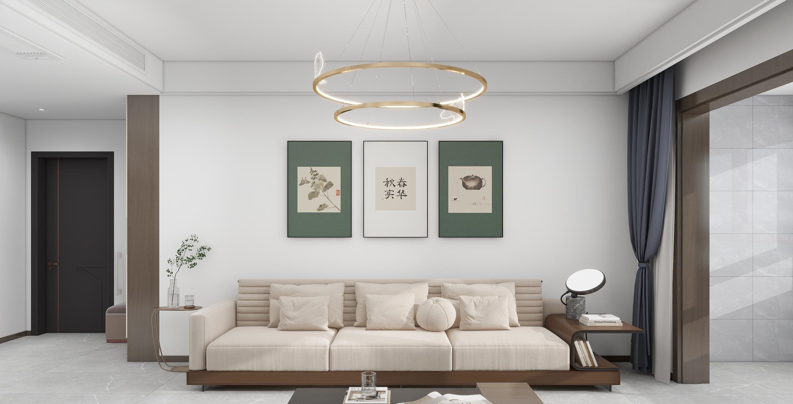 實景案例||100㎡現代簡約設計細節揭秘!