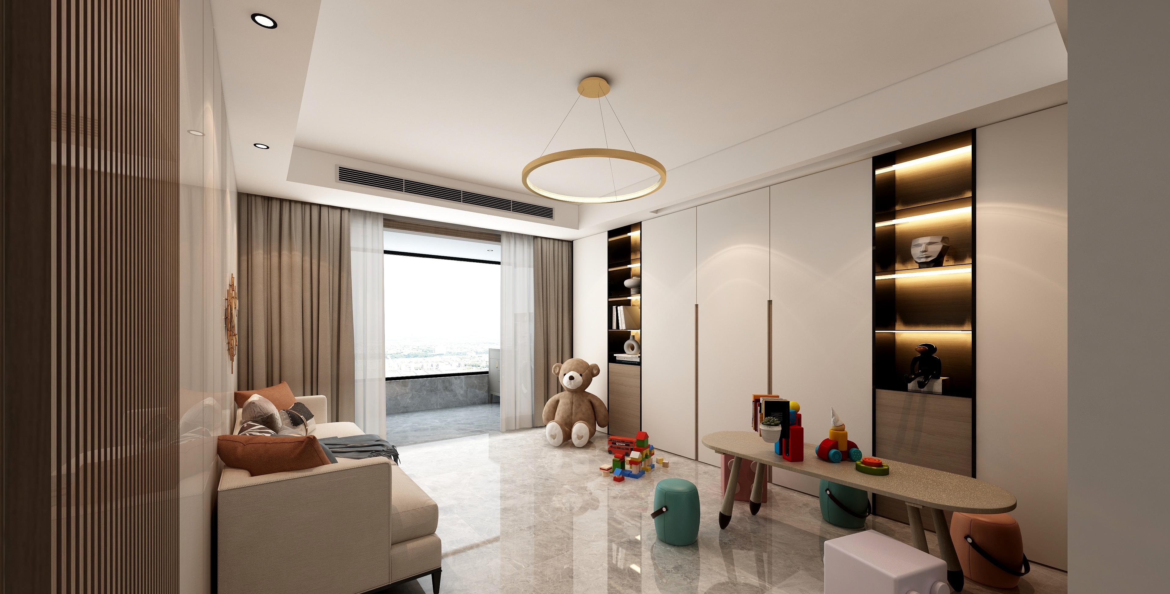 設計案例||126㎡三居輕奢風低調含蓄!